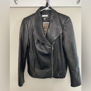 Junior size large leather jacket
